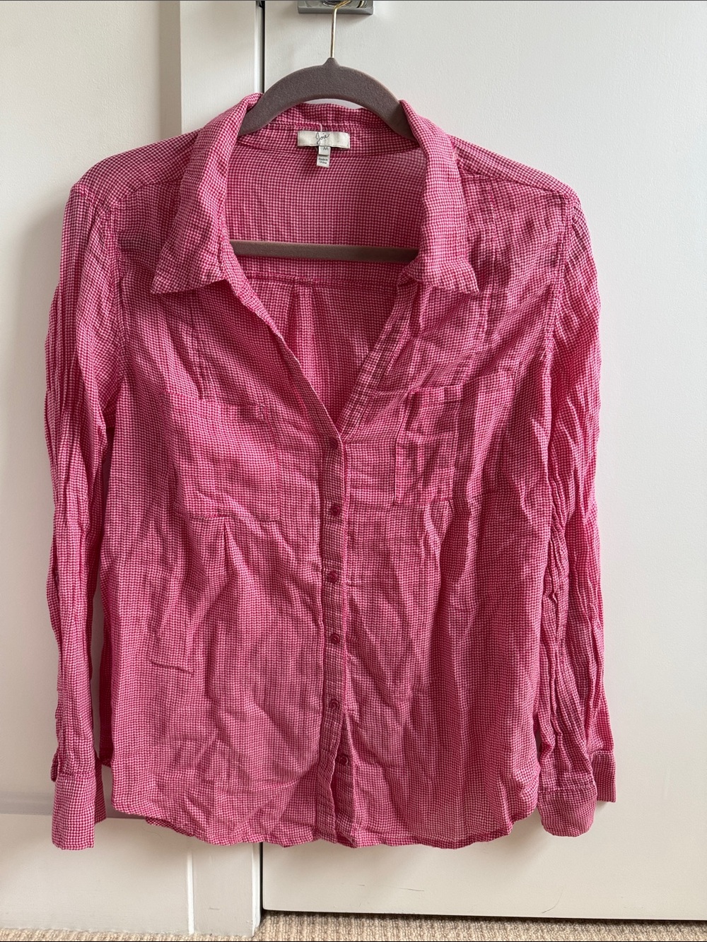 Joie Ring Long-Sleeve Button-Down Shirt